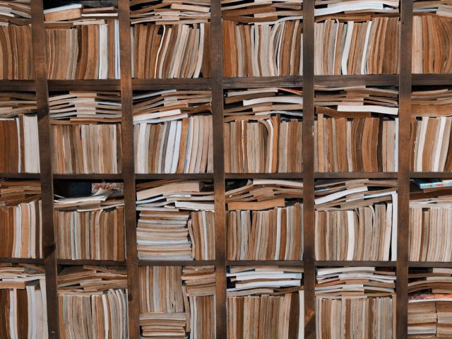 Conserver une collection de livres chez soi
